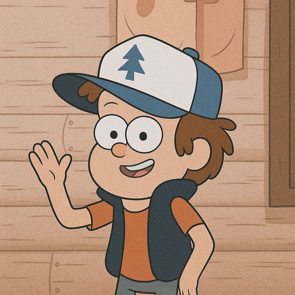 saying hello with waving hand